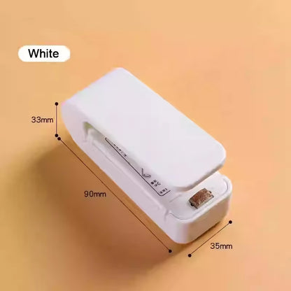 1Pc Kitchen Handheld Snack Sealer, Plastic Bag Sealer for Freshness, Easy-To-Use Kitchen Gadge,Portable Sealer Packaging
