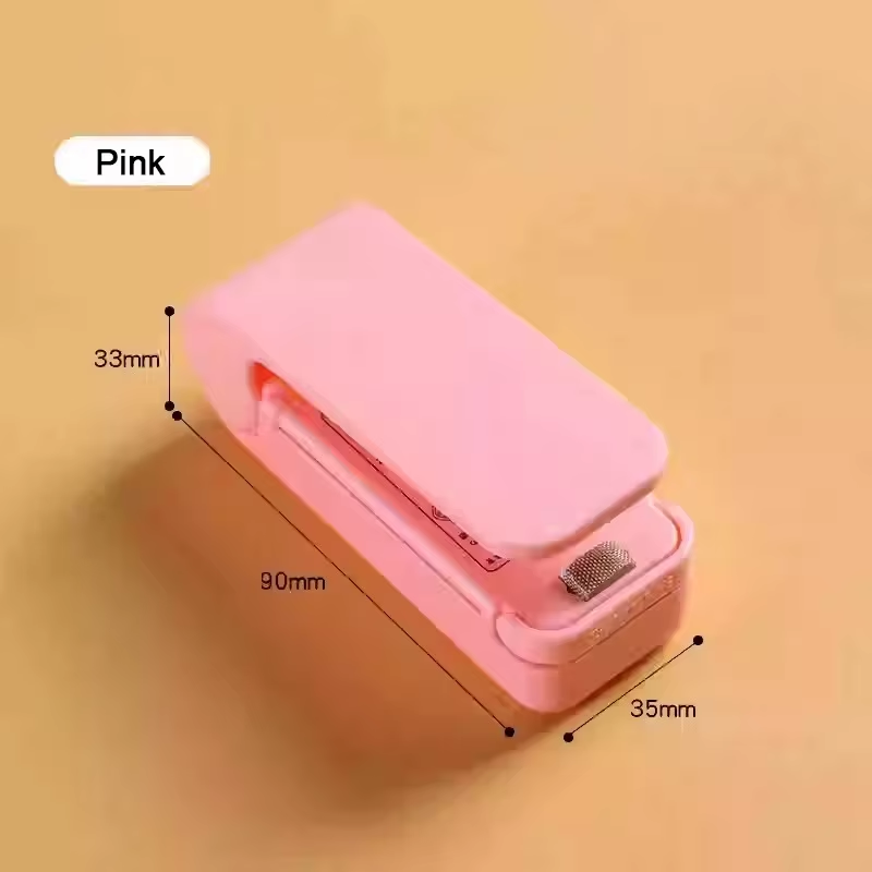 1Pc Kitchen Handheld Snack Sealer, Plastic Bag Sealer for Freshness, Easy-To-Use Kitchen Gadge,Portable Sealer Packaging
