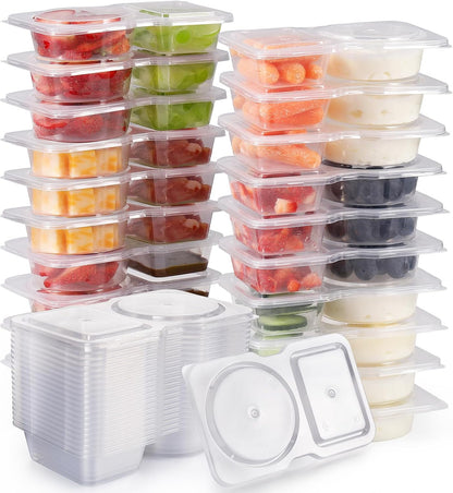 Reusable Snack Containers with Lids 20Pcs,New Snack Containers,Sna